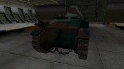Французкий синеватый скин для AMX 38 для World Of Tanks миниатюра 4
