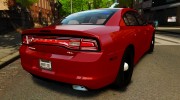 Dodge Charger R/T Max FBI 2011 [ELS] для GTA 4 миниатюра 3