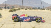 Red Bull F1 v2 redux para GTA 5 miniatura 4