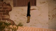 Нож Вескера S.T.A.R.S. из RE 5 for GTA San Andreas miniature 1