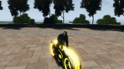 Мотоцикл из Трон (желтый неон) для GTA 4 миниатюра 4