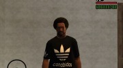 Canabidas Black T-Shirt para GTA San Andreas miniatura 1
