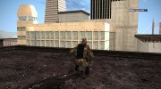 Армеец афроамериканец в стандартном камуфляже для GTA San Andreas миниатюра 3