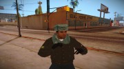 Милиционер в зимней форме V7 для GTA San Andreas миниатюра 6