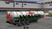 Welsh fuel tanker skin para Euro Truck Simulator 2 miniatura 1