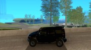 Hummer H2 для GTA San Andreas миниатюра 2