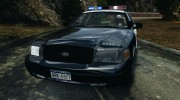 Ford Crown Victoria Police Interceptor 2003 Liberty City Police Department [ELS] para GTA 4 miniatura 7