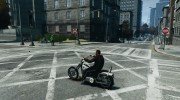 Zombie Bike Paintjob para GTA 4 miniatura 3