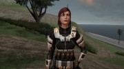 Mass Effect 3 Female Shepard Ajax Armor para GTA San Andreas miniatura 1