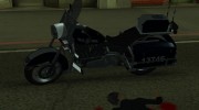Moto policía federal para GTA San Andreas miniatura 2