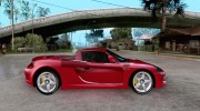 Porsche Carrera GT для GTA San Andreas миниатюра 5