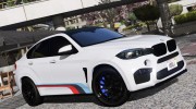 2016 BMW X6M 1.1 для GTA 5 миниатюра 12