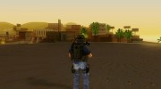 Modern Warfare 2 Soldier 11 para GTA San Andreas miniatura 3