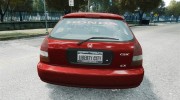 Honda Civic 1996 для GTA 4 миниатюра 4