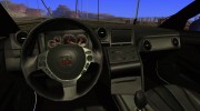 Nissan GTR35 Police Undercover для GTA San Andreas миниатюра 6