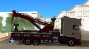 Scania Towing Services для GTA San Andreas миниатюра 5