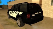 Ford Explorer 2010 Police Interceptor para GTA San Andreas miniatura 4