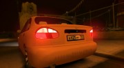 Daewoo Lanos Taxi для GTA 4 миниатюра 9