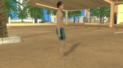 Пляжный персонаж для GTA San Andreas миниатюра 4