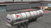 Mobil Fuels and Oils Tanker для Euro Truck Simulator 2 миниатюра 3