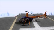 Robinson R44 Raven II NC 1.0 Скин 3 para GTA San Andreas miniatura 2