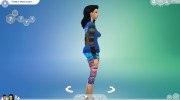 Спортивные штаны для Sims 4 миниатюра 2