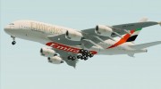 Airbus A380-800 Emirates (A6-EDH) for GTA San Andreas miniature 14