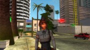Джессика Шерават в униформе F.B.C. из Resident Evil: Revelations para GTA San Andreas miniatura 1