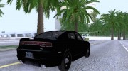 2011 Dodge Charger Unmarked для GTA San Andreas миниатюра 3