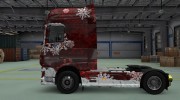 Скин Winter для DAF XF Euro 6 para Euro Truck Simulator 2 miniatura 3
