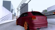 Audi S3 для GTA San Andreas миниатюра 3