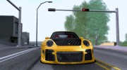 Porsche 911 Turbo Tuning для GTA San Andreas миниатюра 5