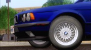 BMW 535i E34 1993 para GTA San Andreas miniatura 12