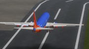 Boeing 737-800 Southwest Airlines для GTA San Andreas миниатюра 10