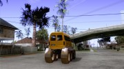 Газель 2705 болотоход para GTA San Andreas miniatura 4