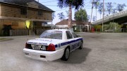 Ford Crown Victoria Police Interceptor 2008 for GTA San Andreas miniature 4