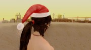 Lara Xmas nude from Tomb Raider 2013 for GTA San Andreas miniature 6