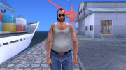 VCS Trailer park gangster in SA для GTA San Andreas миниатюра 1