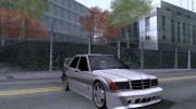 Mercedes-Benz 190E Evolution II 2.5 1990 для GTA San Andreas миниатюра 5