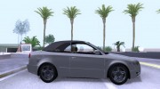 Audi A4 Convertible v2 для GTA San Andreas миниатюра 4
