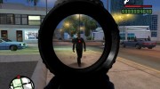 Sniper scope v4 для GTA San Andreas миниатюра 1