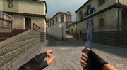 Blue Camo Knife для Counter-Strike Source миниатюра 2