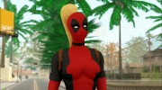 Marvel Heroes - Lady Deadpool para GTA San Andreas miniatura 3