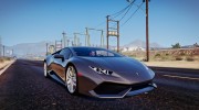 2015 Lamborghini Huracan 1.2 для GTA 5 миниатюра 4