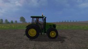 John Deere 6090 для Farming Simulator 2015 миниатюра 6