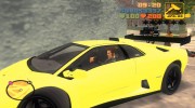 Lamborghini Diablo GTR TT Black Revel для GTA 3 миниатюра 6