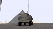 Humvee of Mexican Army для GTA San Andreas миниатюра 3