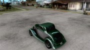 Ford 1934 Coupe v2 для GTA San Andreas миниатюра 3