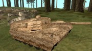 Новый пустынный камуфляж для танка  миниатюра 2