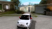 Fiat 500 Abarth для GTA San Andreas миниатюра 1